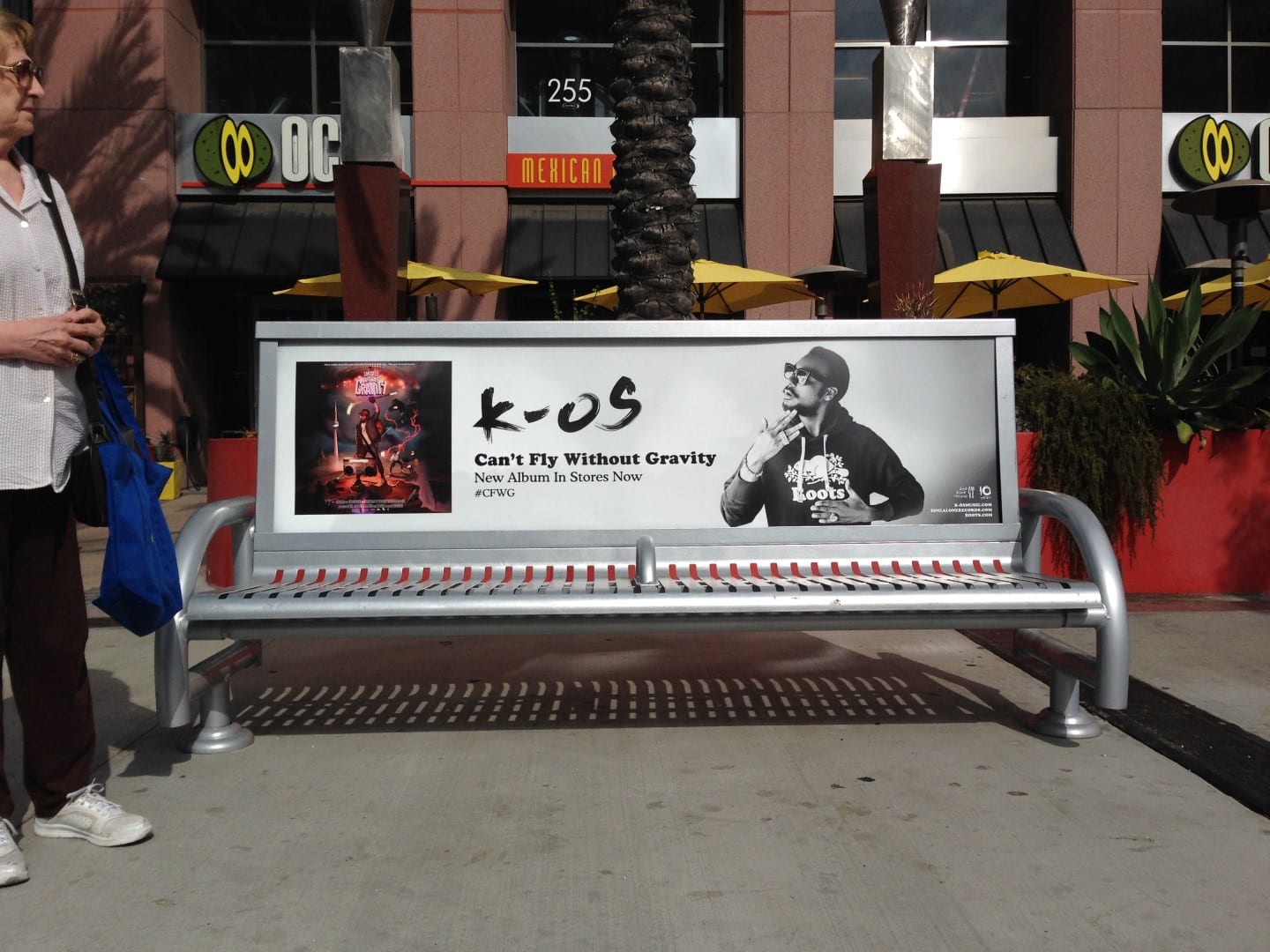 K-OS Bench Hollywood