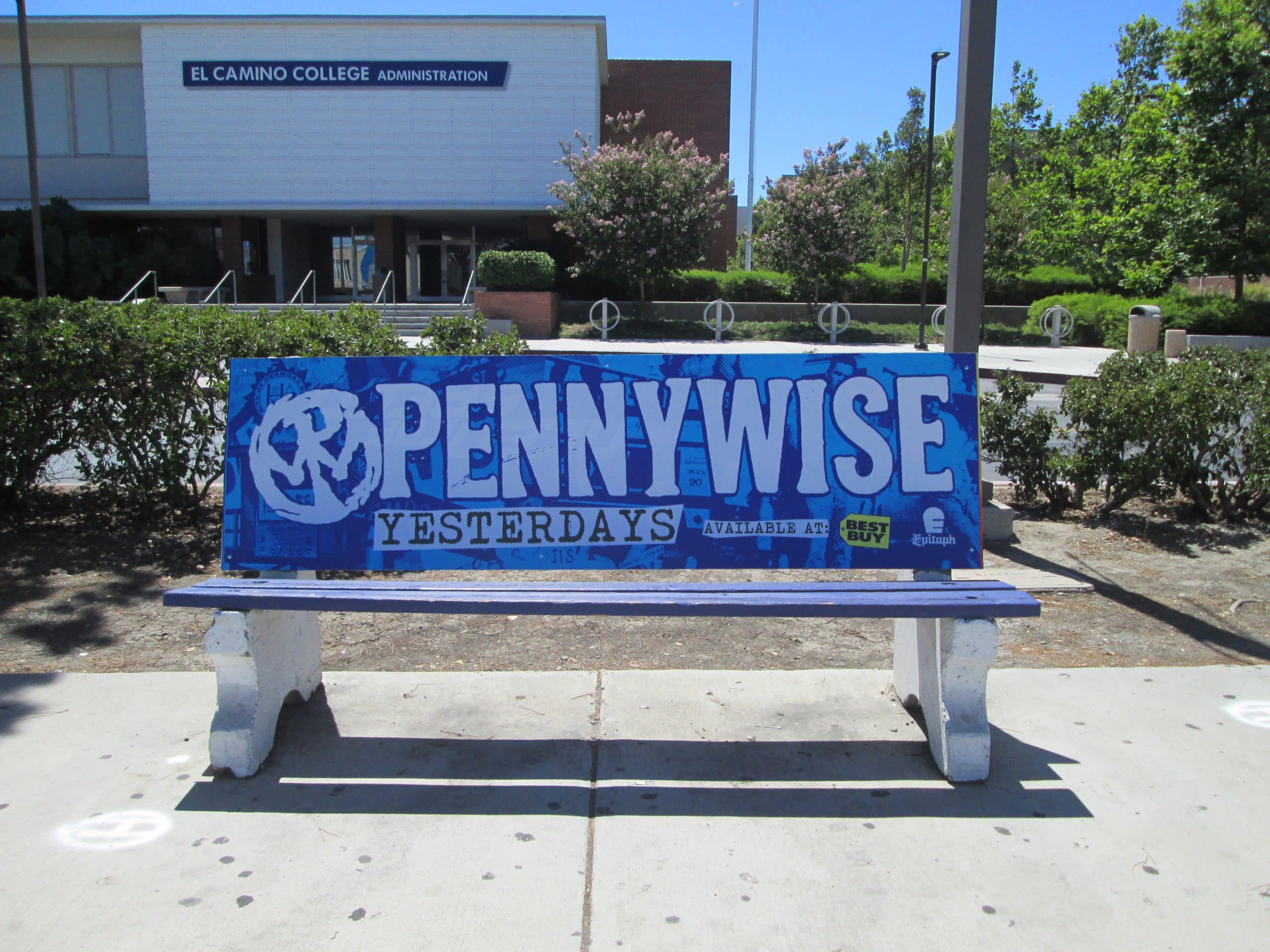 Pennywise Benches in Hollywood